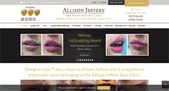 Desktop Screenshot of allisonjeffery.com